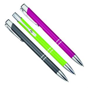 Metāla pildspalvas ar gravējumu 
